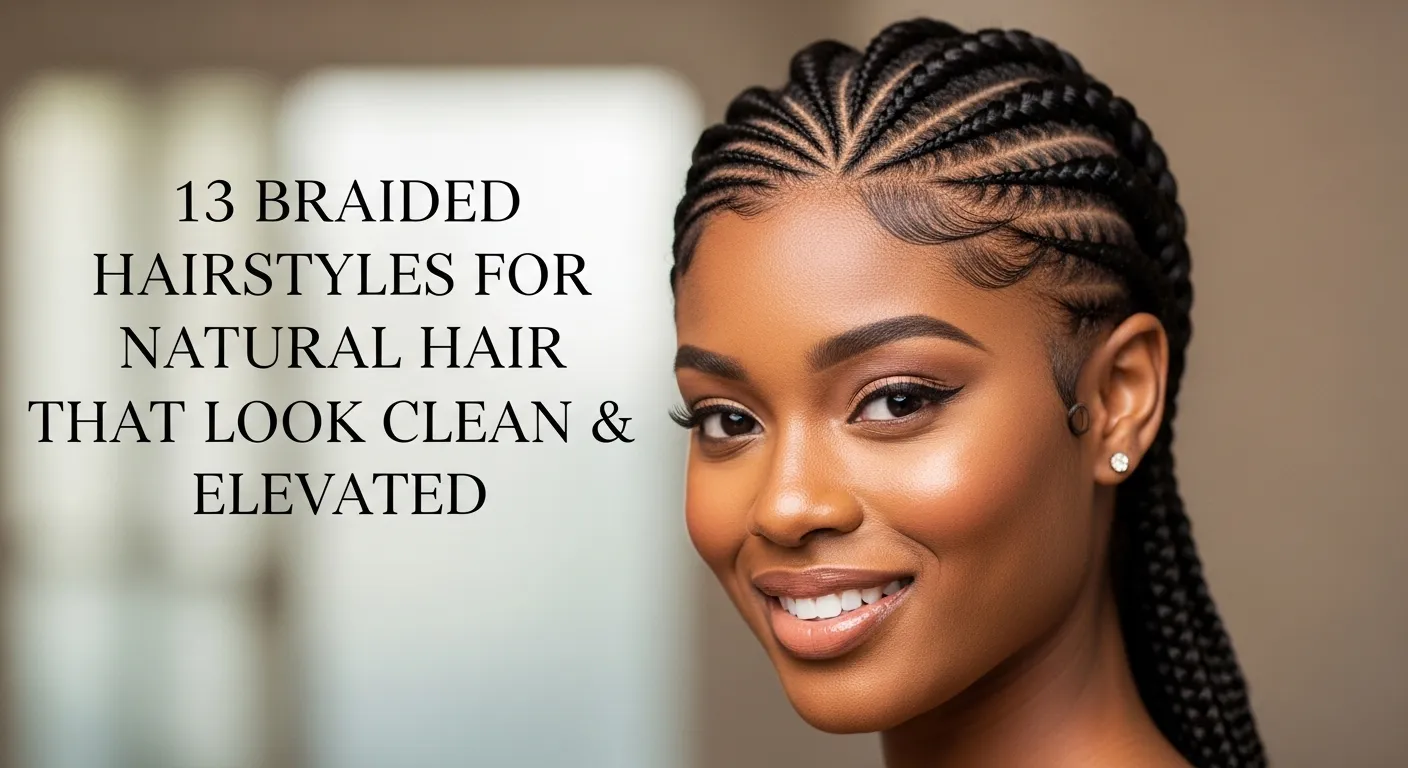 13 Braided Hairstyles Natural Hair That Look Clean & Elevated