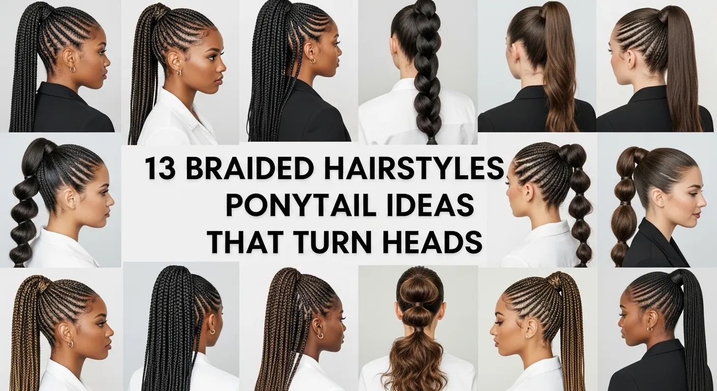 13 Braided Hairstyles Ponytail Ideas That Turn Heads