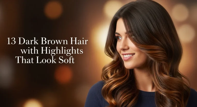 13 Dark Brown Hair with Highlights That Look Sof