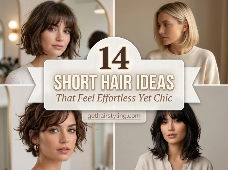 14 Short Hair Ideas That Feel Effortless Yet Chic