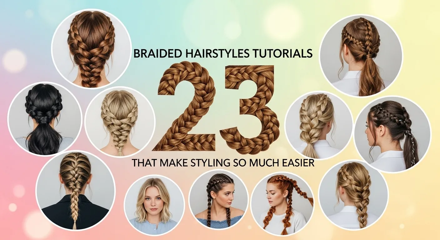 23 Braided Hairstyles Tutorials That Make Styling So Much Easier