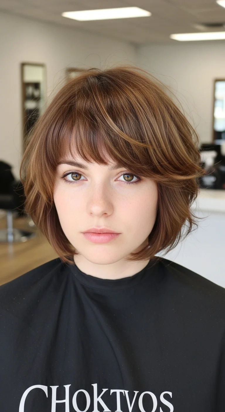 Choppy Bob Haircut Idea