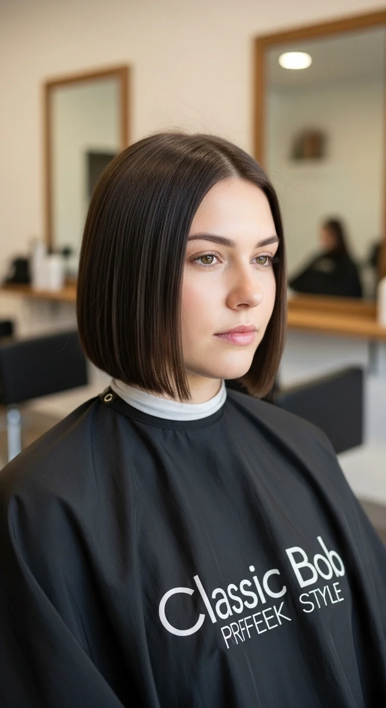 Classic Bob Cut Sleek Style