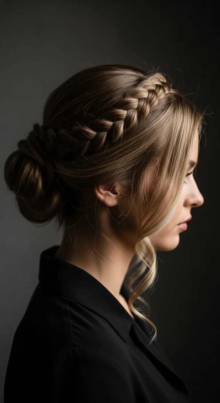 Crown Halo Braids