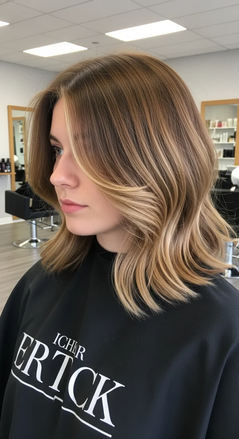 French Bob Inspired Long Layered Hair