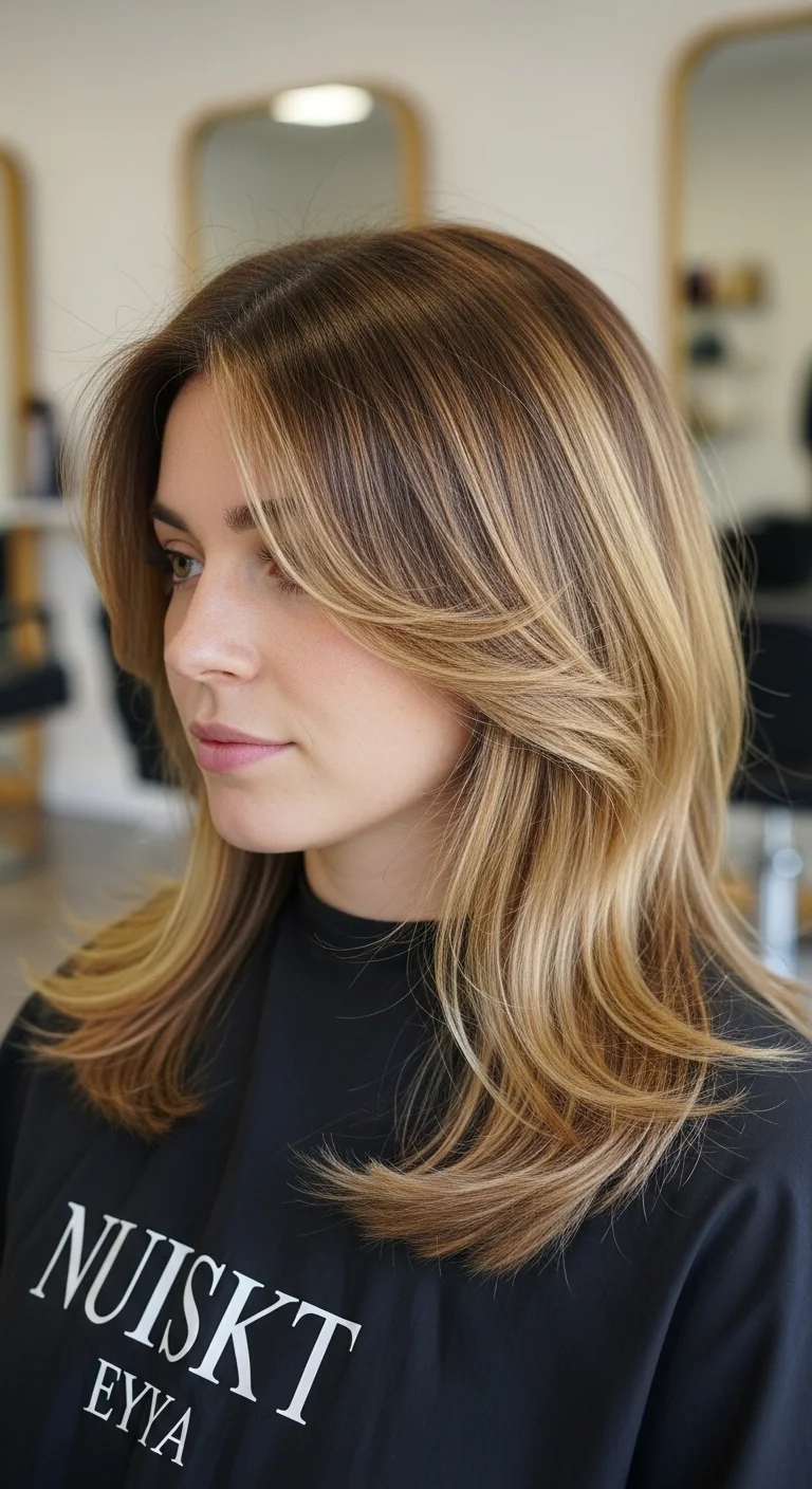 Natural Soft Layered Flow Style