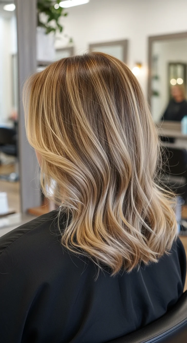 Shoulder Length Hair Inspired Long Blend