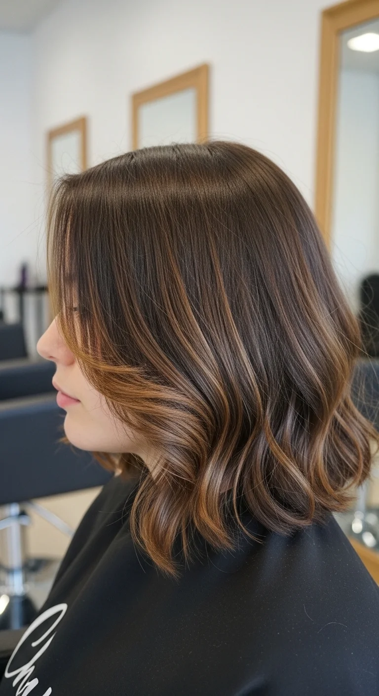 Shoulder Length Natural Hair Style