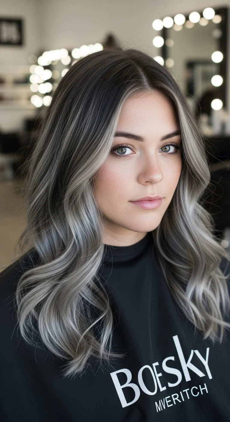 Smoky Gray Blend Highlights