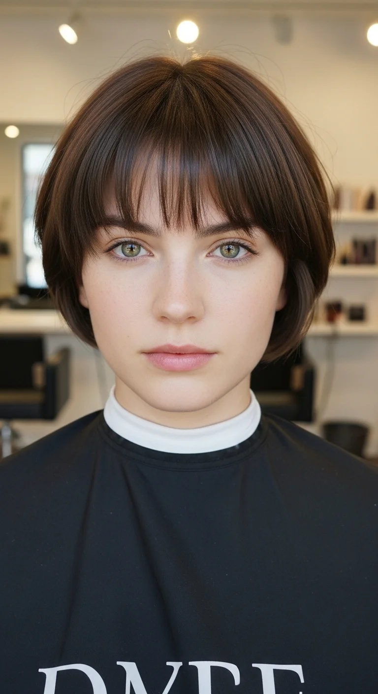 Trendy Short Hair Ideas with Curtain Bangs