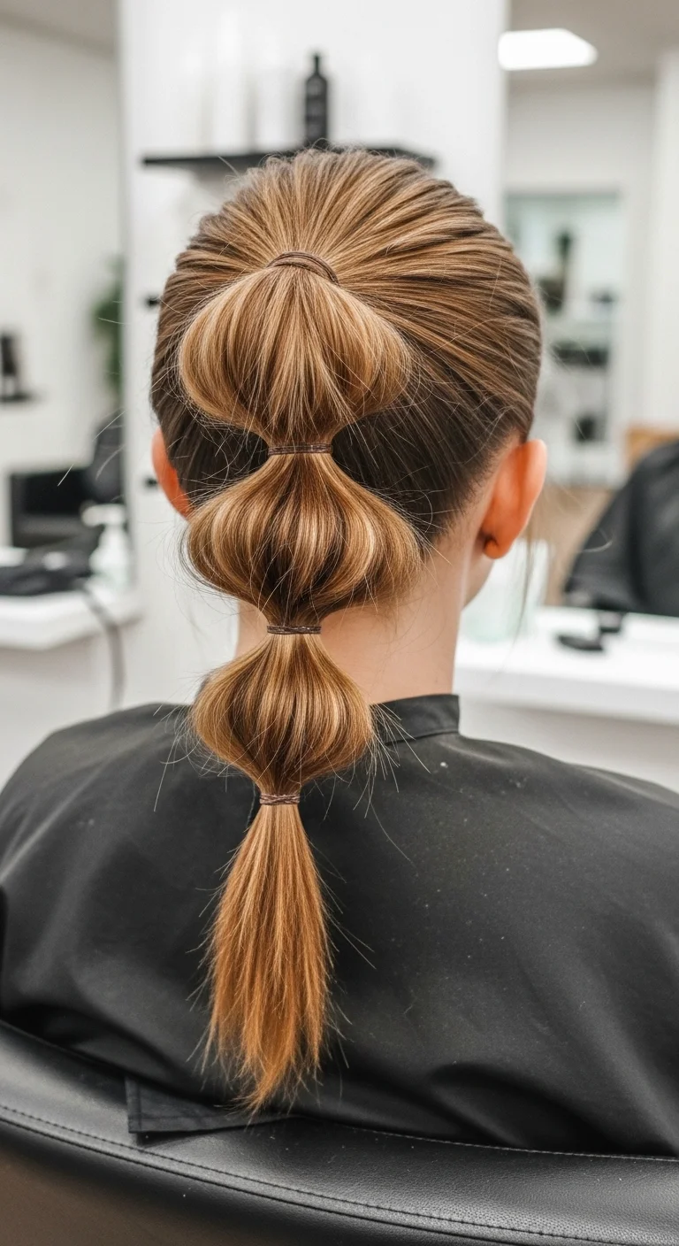 Twisted Ponytail Volleyball Hairstyles