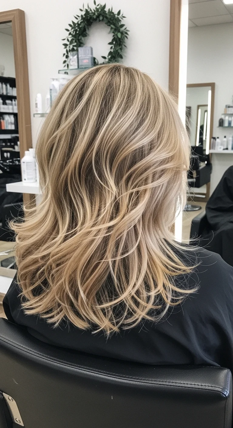 Voluminous Layers with Blowout Finish