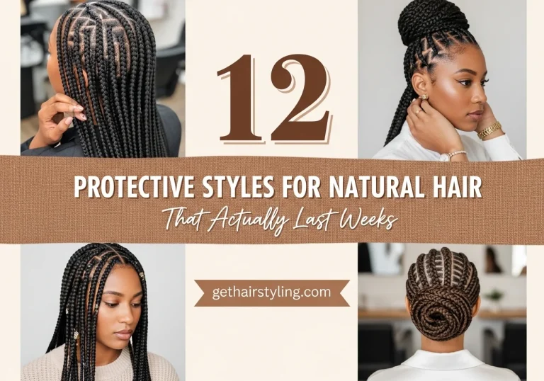 12 Protective Styles for Natural Hair That Actually Last Weeks