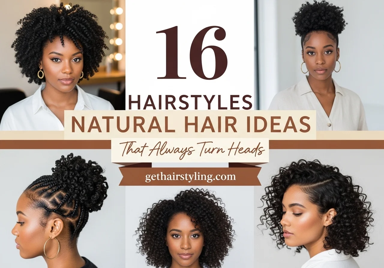 16 Hairstyles Natural Hair Ideas That Always Turn Heads