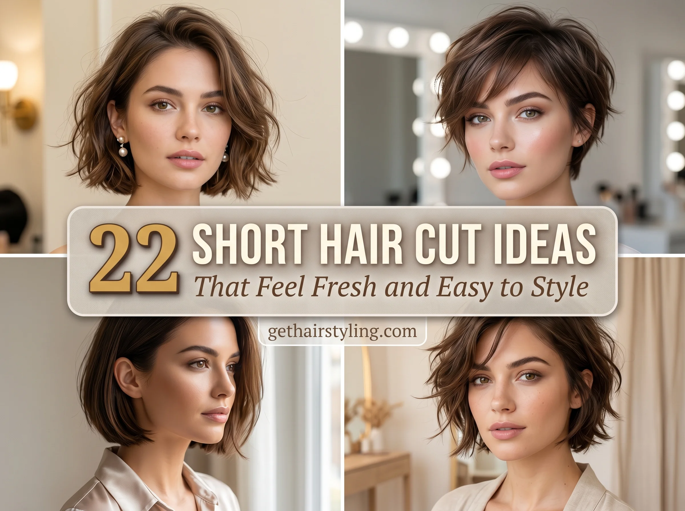 22 Short Hair Cut Ideas That Feel Fresh and Easy to Style
