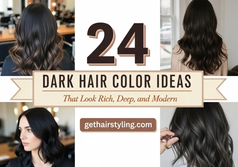 24 Dark Hair Color Ideas That Look Rich, Deep, and Modern