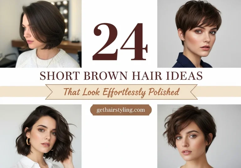 24 Short Brown Hair Ideas That Look Effortlessly Polished