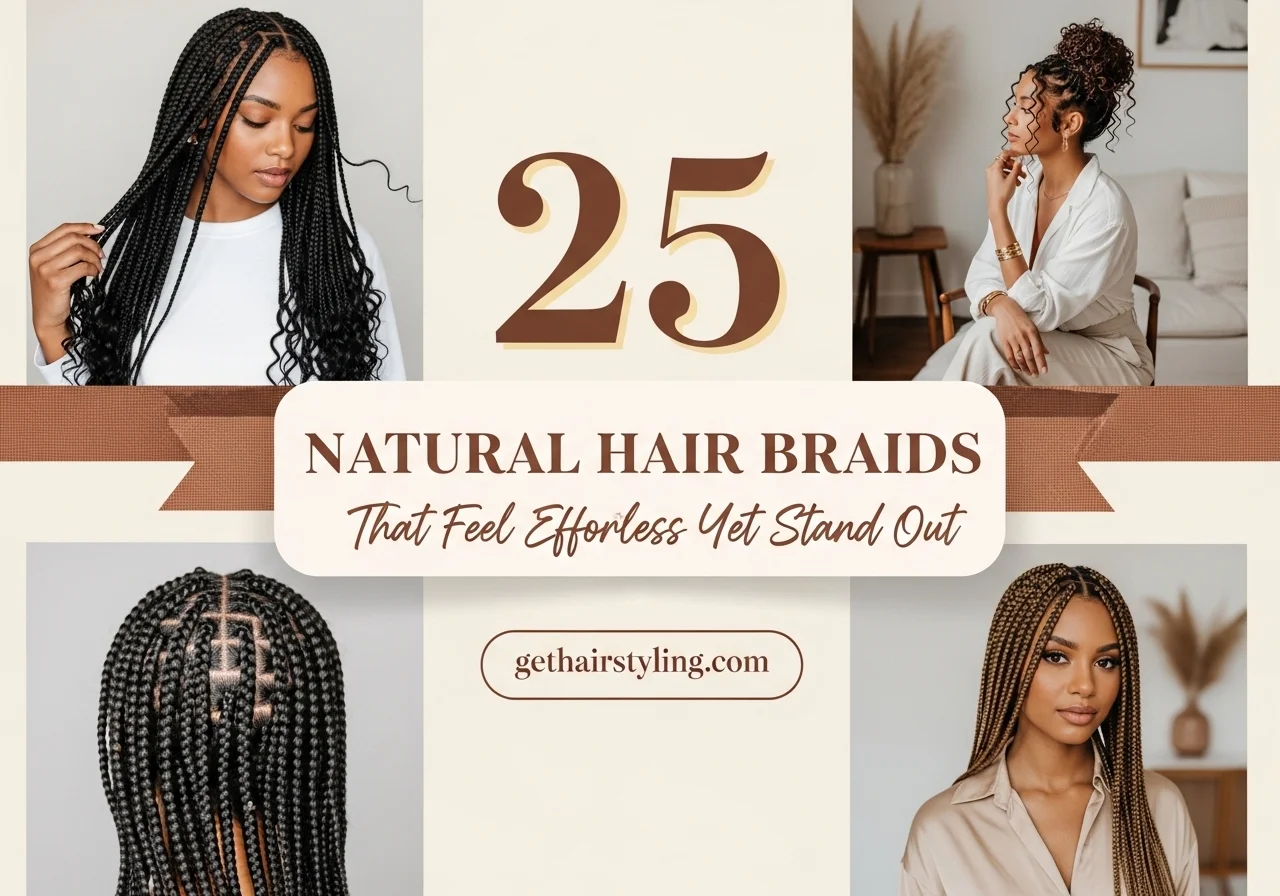 25 Natural Hair Braids That Feel Effortless Yet Stand Out