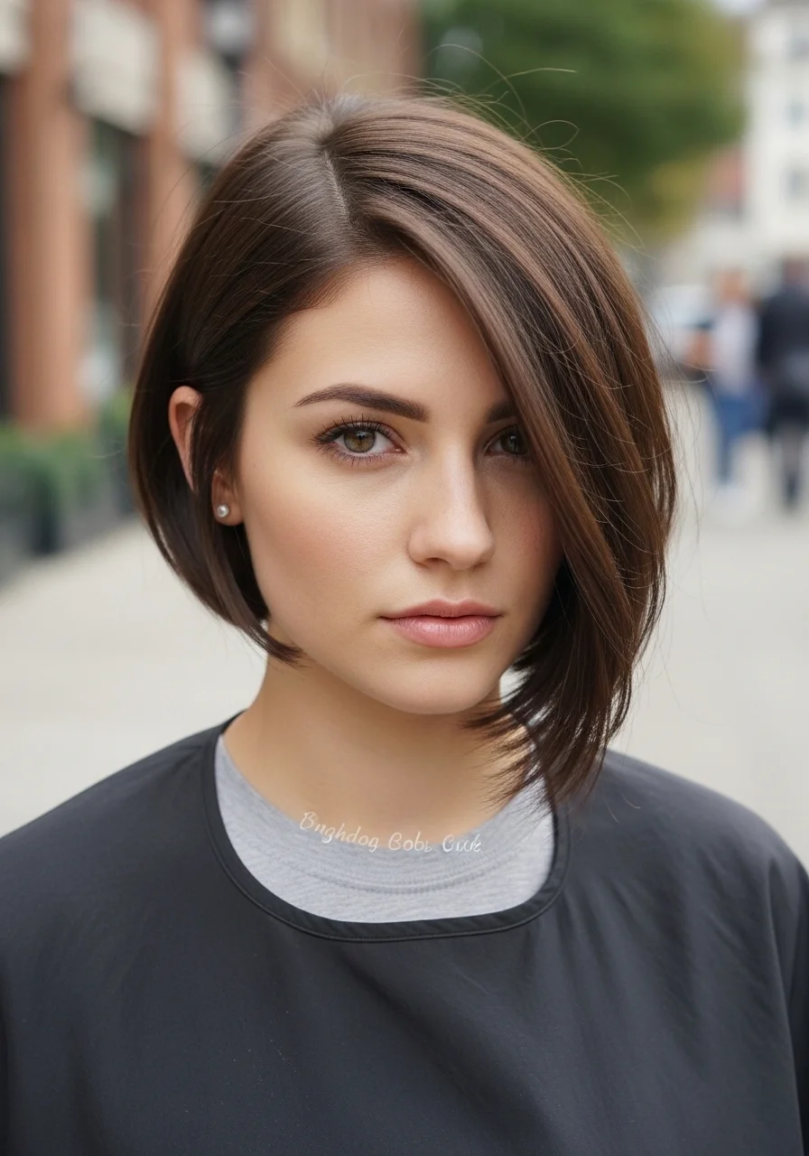 Angled Bob Cut