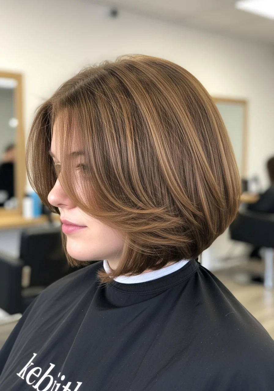 Bob Haircut Layered Volume