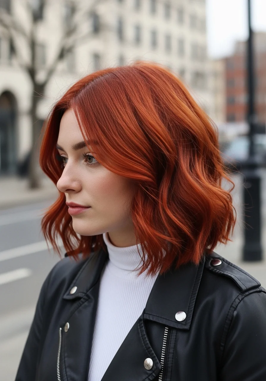 Bright Copper Statement Ginger Hair Color