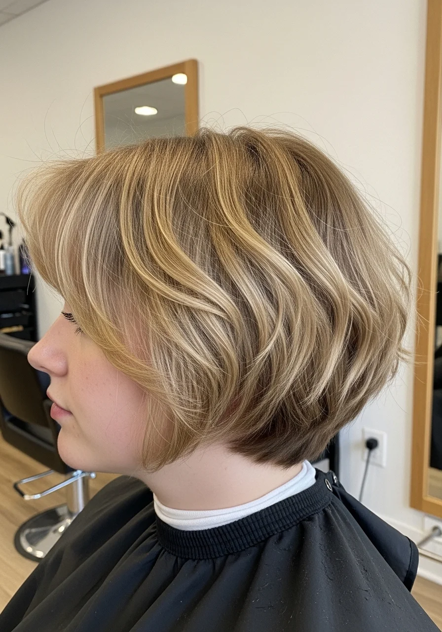 Butterfly Cut Short Hair Cut For Women