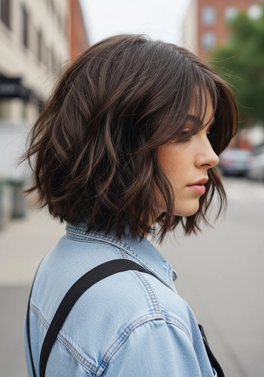 Choppy Bob Cut