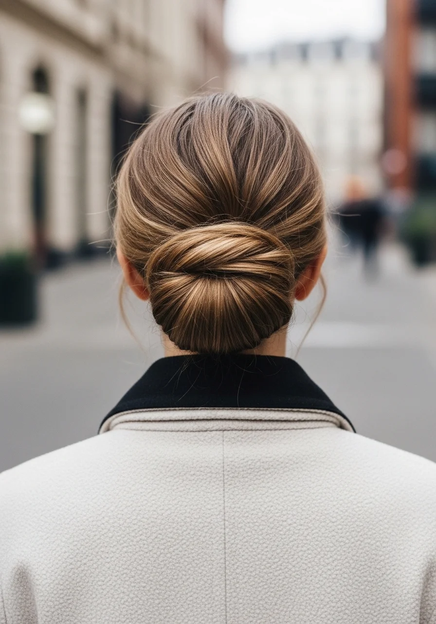 Classic Low Bun