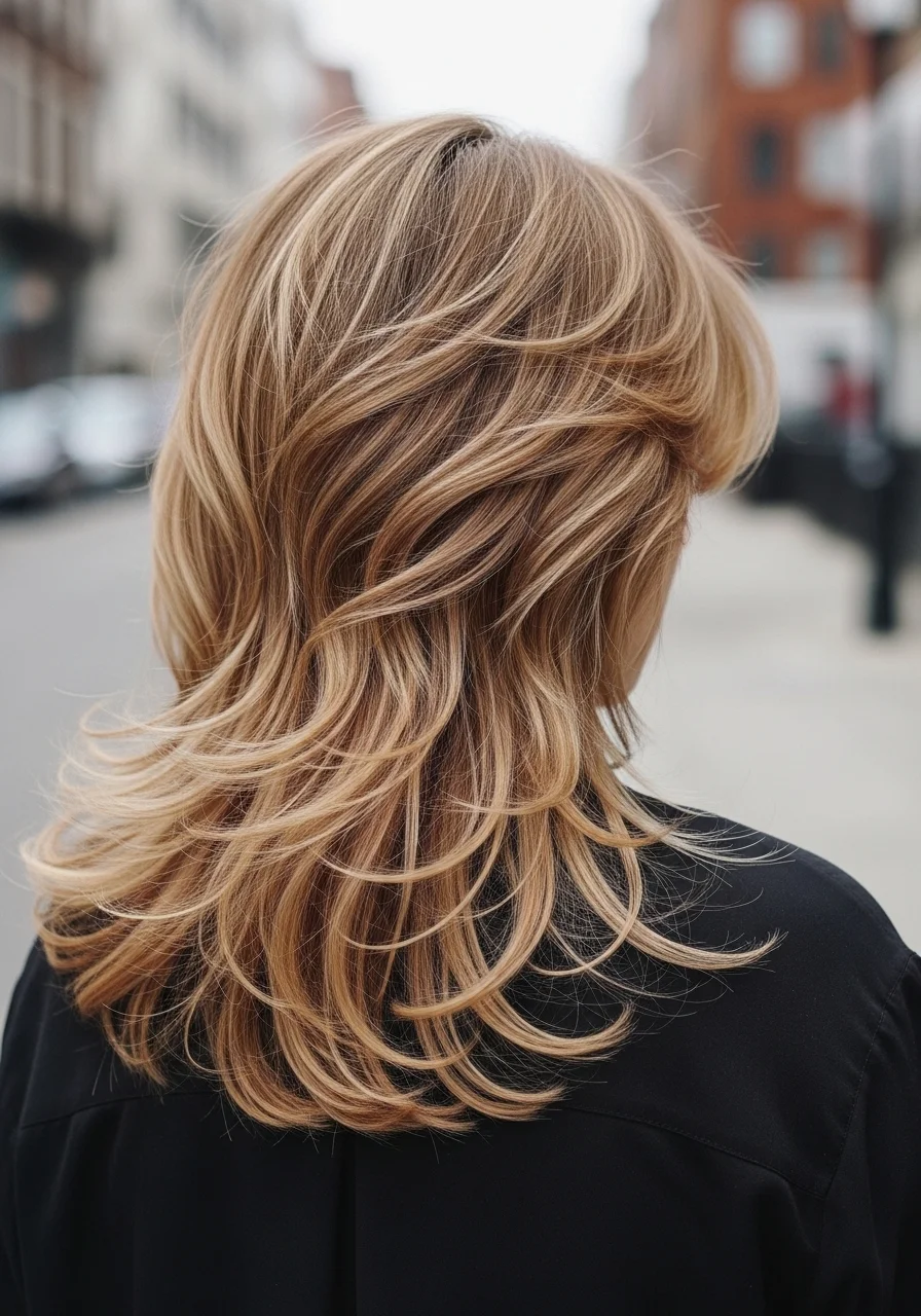 Layered Cut with Volume Crown