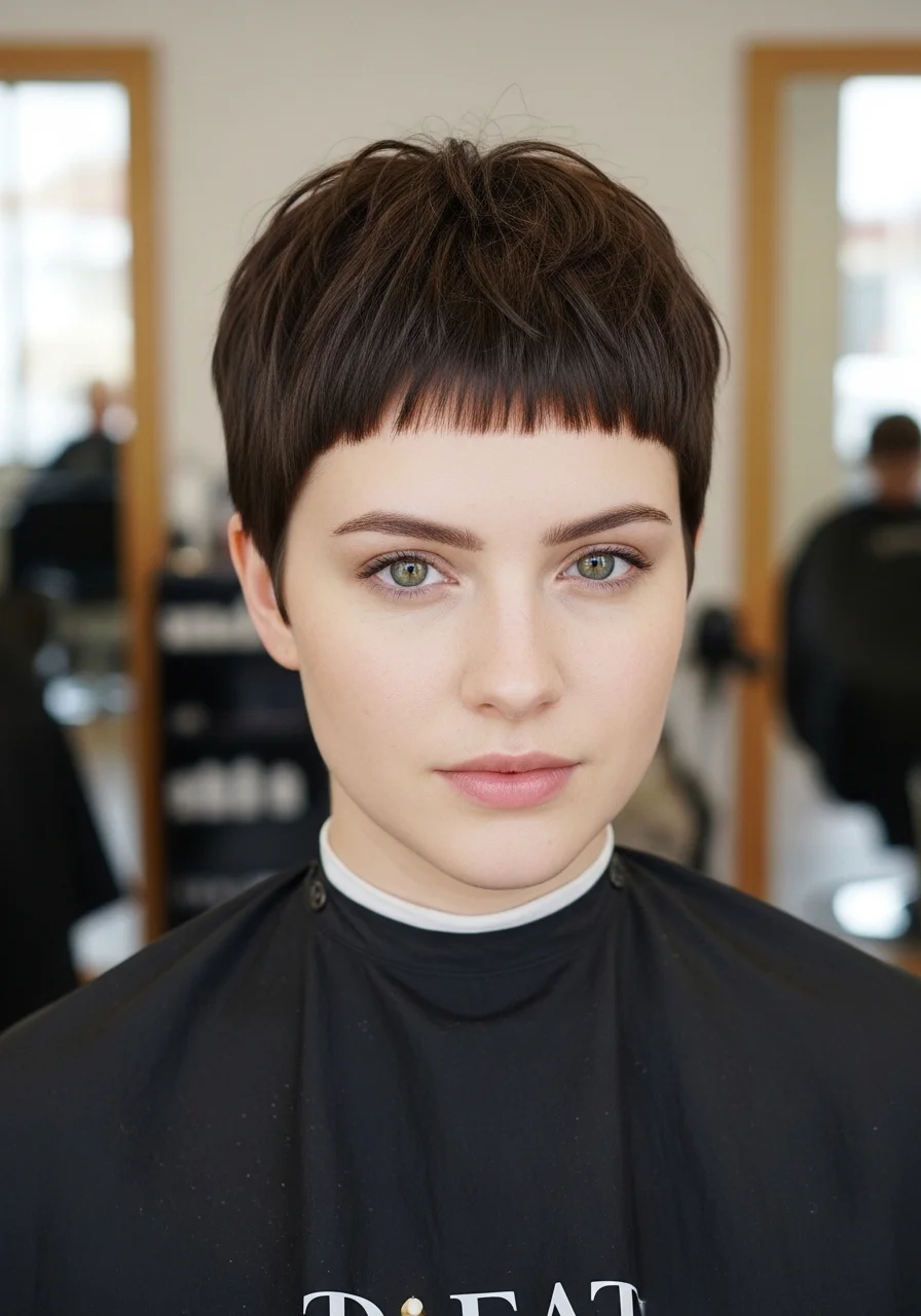 Pixie Cut Hairstyle For Short Hair