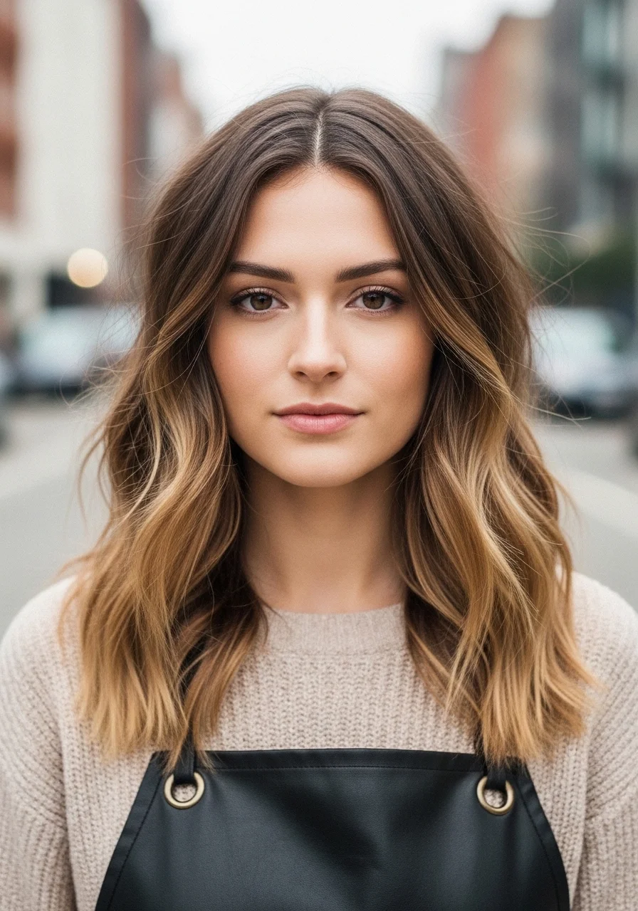 Sandy Brown Soft Layers