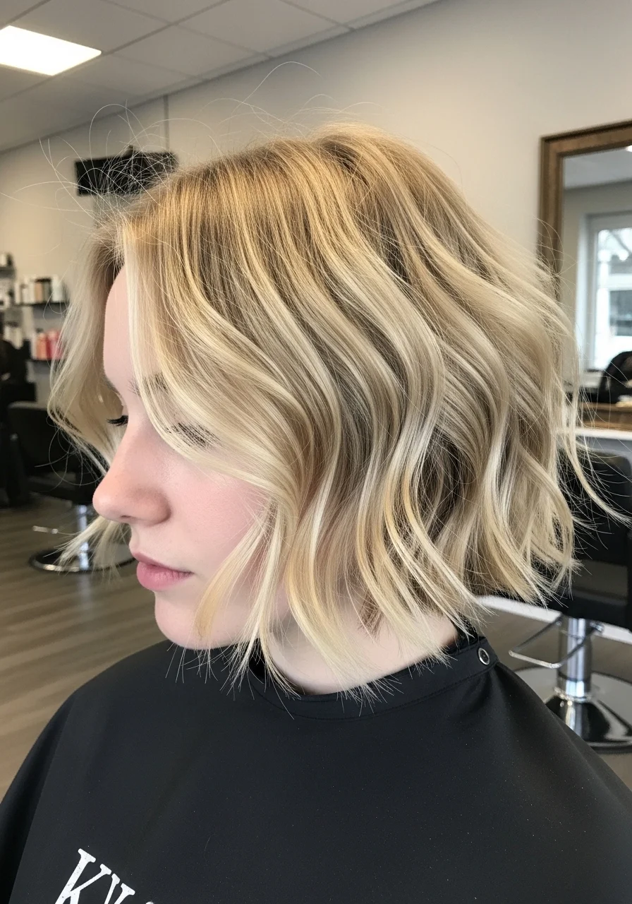Short Hair Inspiration Tousled Waves
