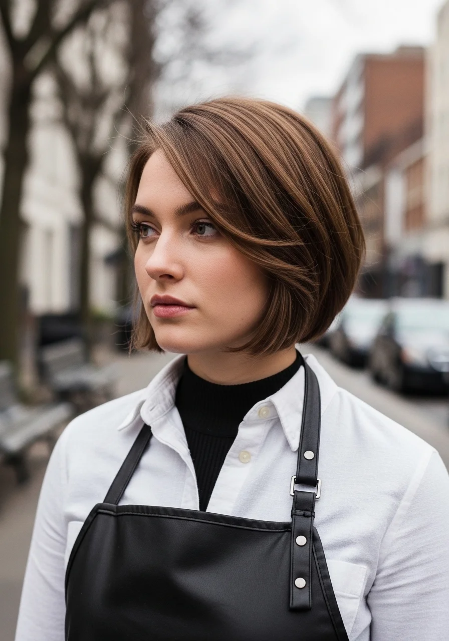 Side-Parted Bob