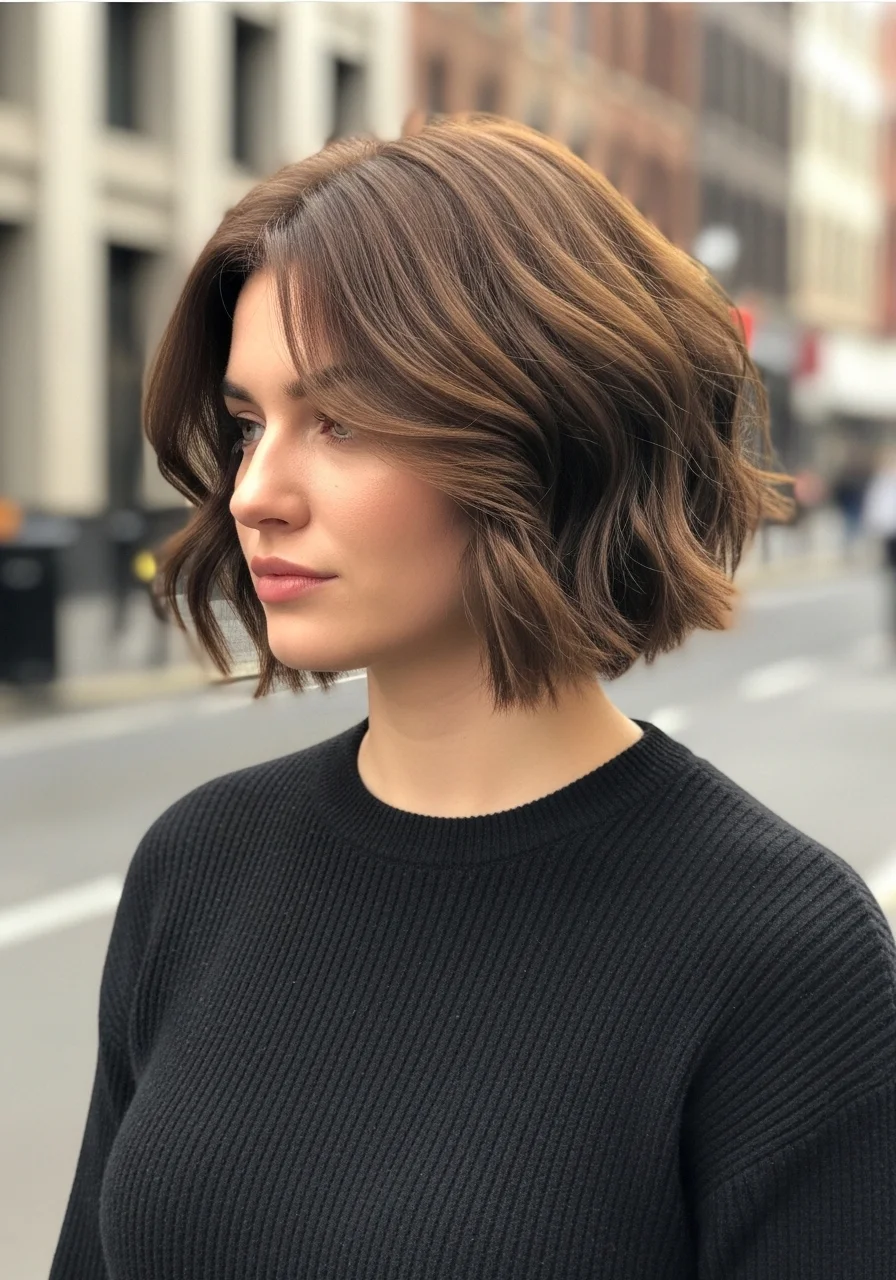 Stacked Bob Cut