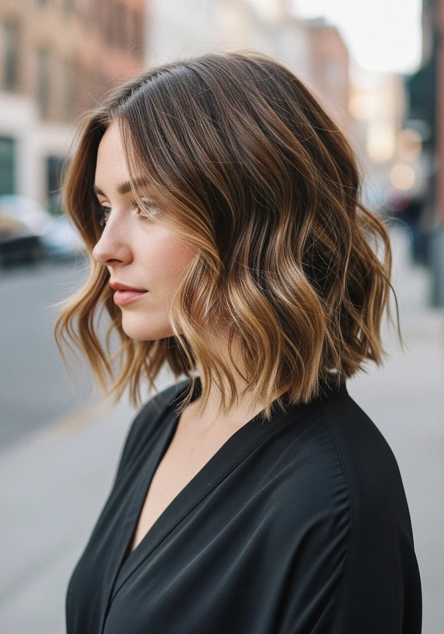 Textured Wavy Bob