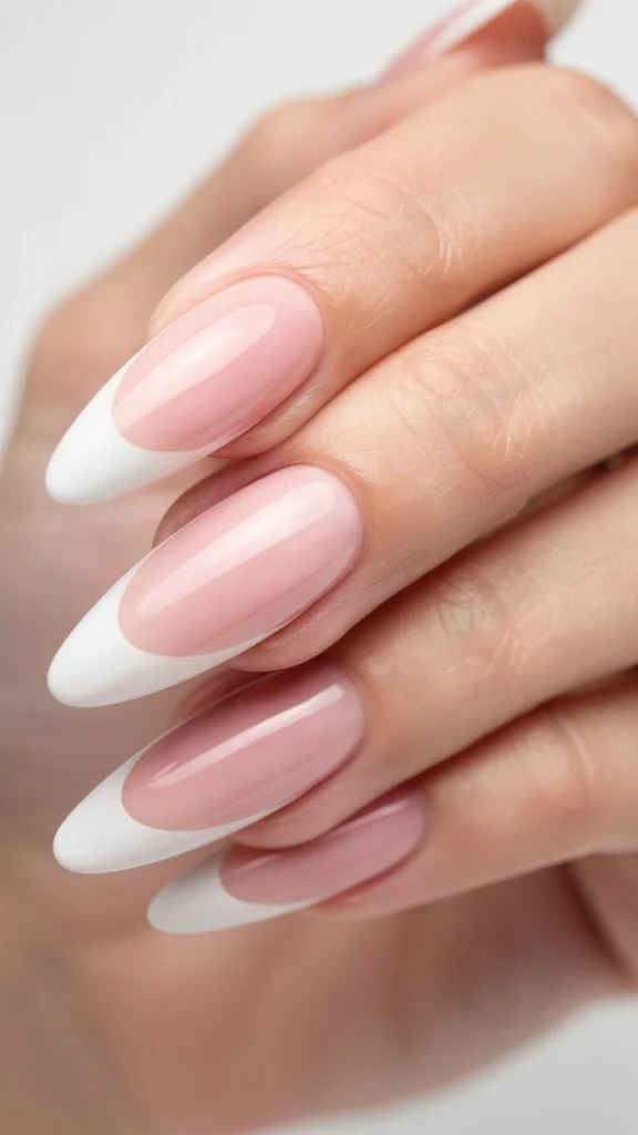 Pastel French Tip Nails