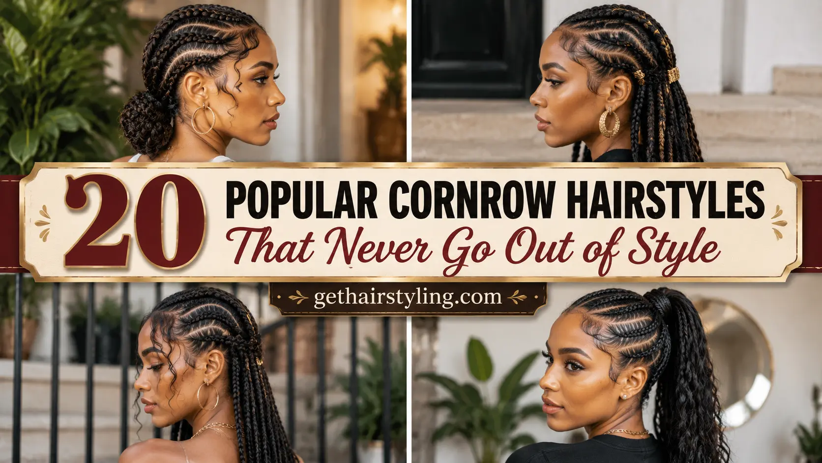 20 Popular Cornrow Hairstyles That Never Go Out of Style