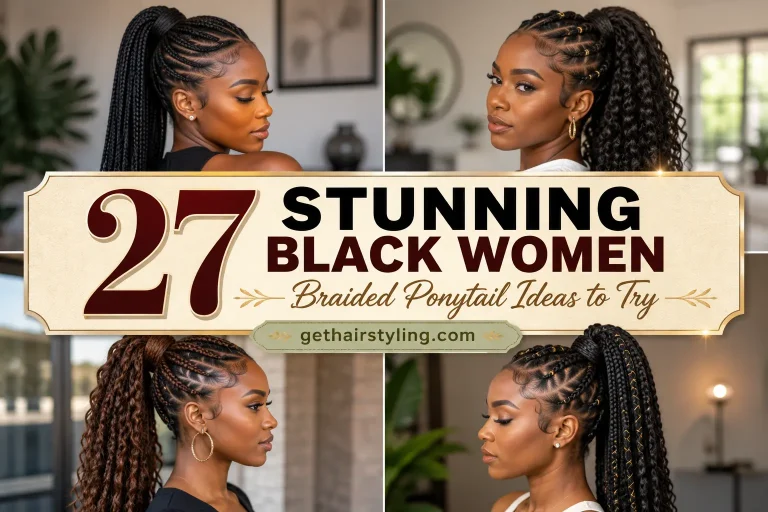 27 Stunning Black Women Braided Ponytail Ideas to Try