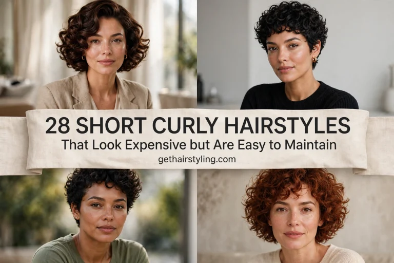 28 Short Curly Hairstyles That Look Expensive but Are Easy to Maintain