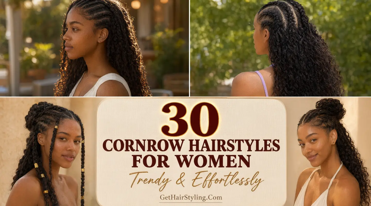 30 Cornrow Hairstyles for Women, Trendy and Effortlessly.webp