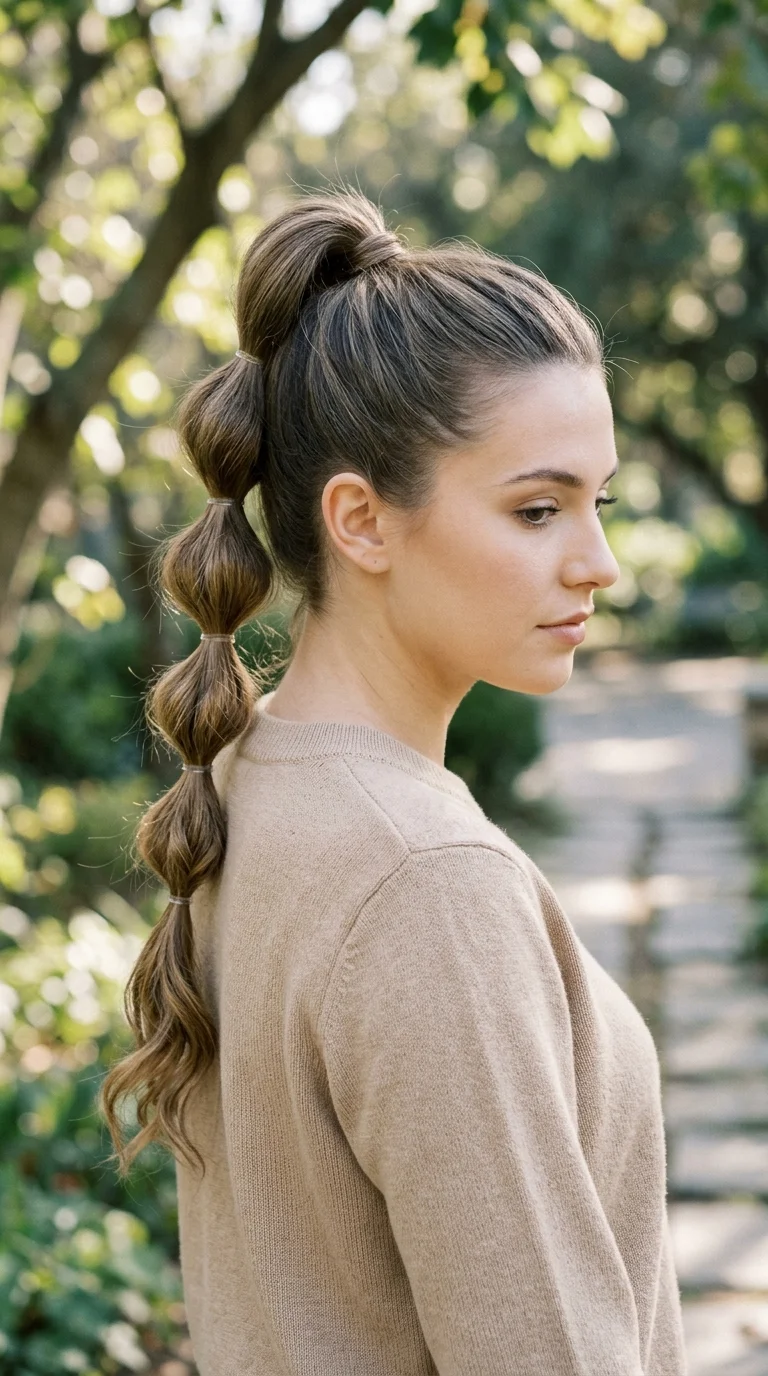 Bubble Ponytail.