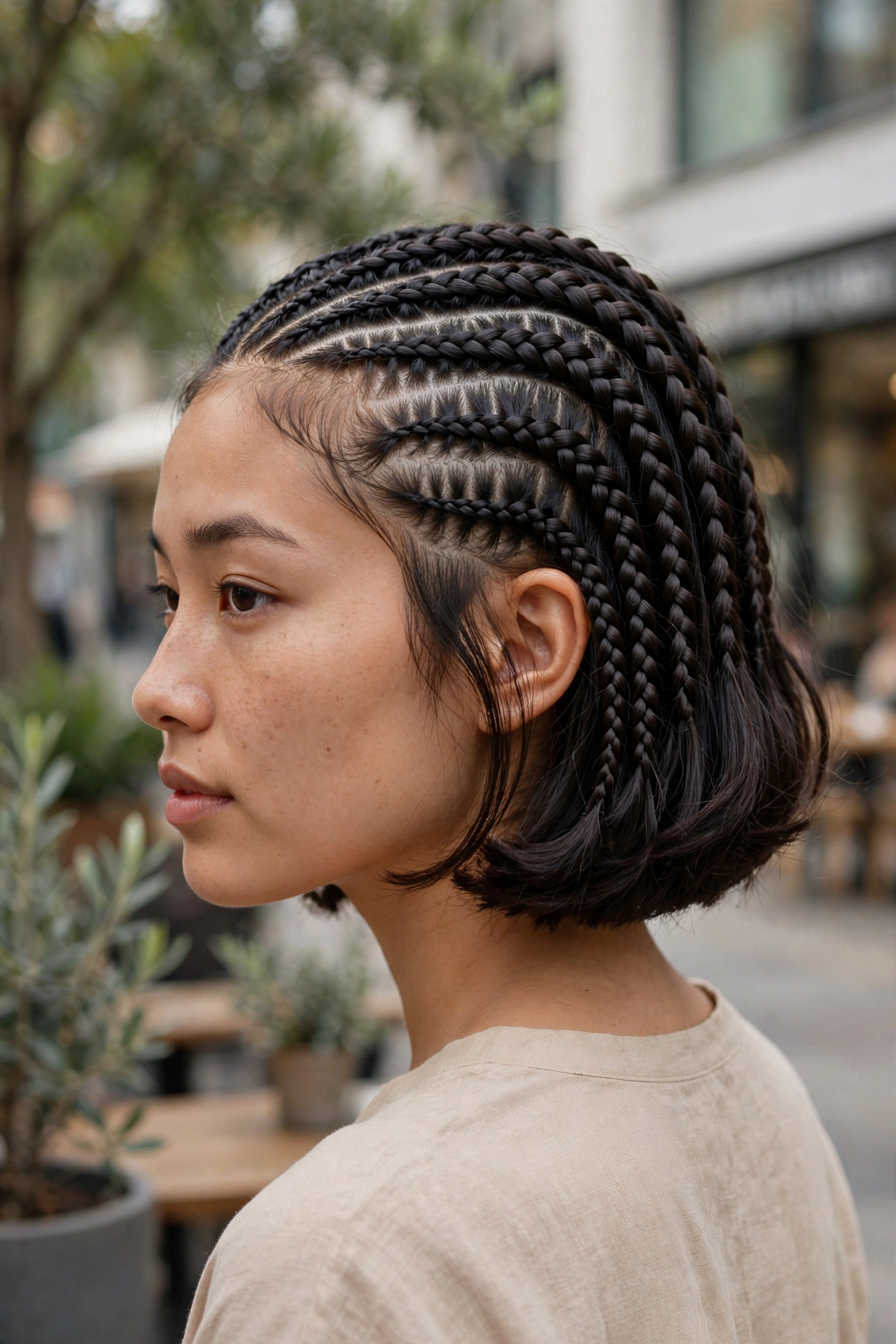 Cornrow Bob.