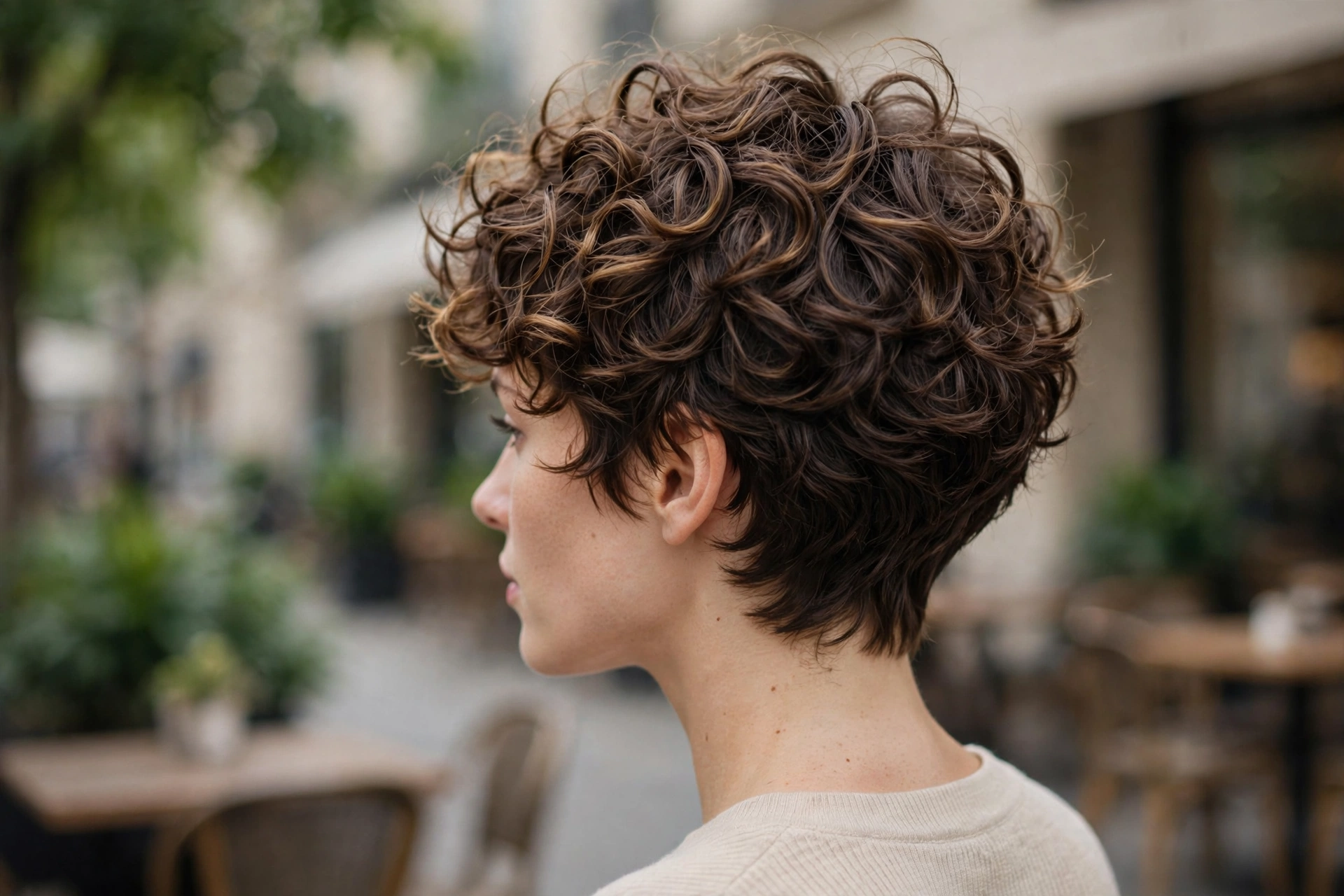 Curly Piecey Pixie.
