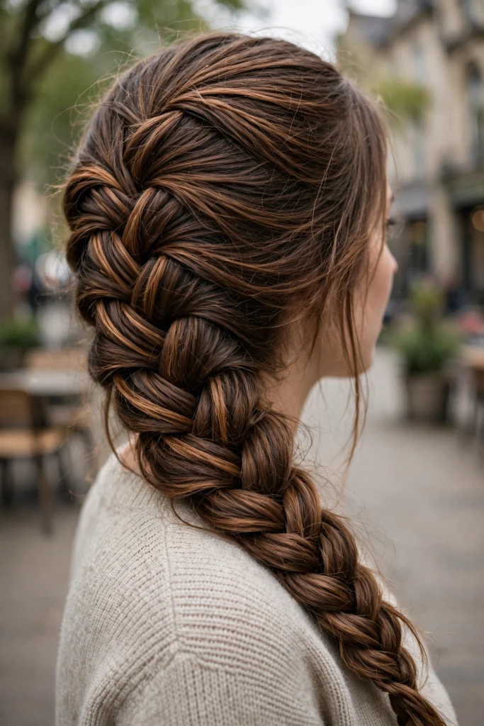 Fishtail Side Braid.