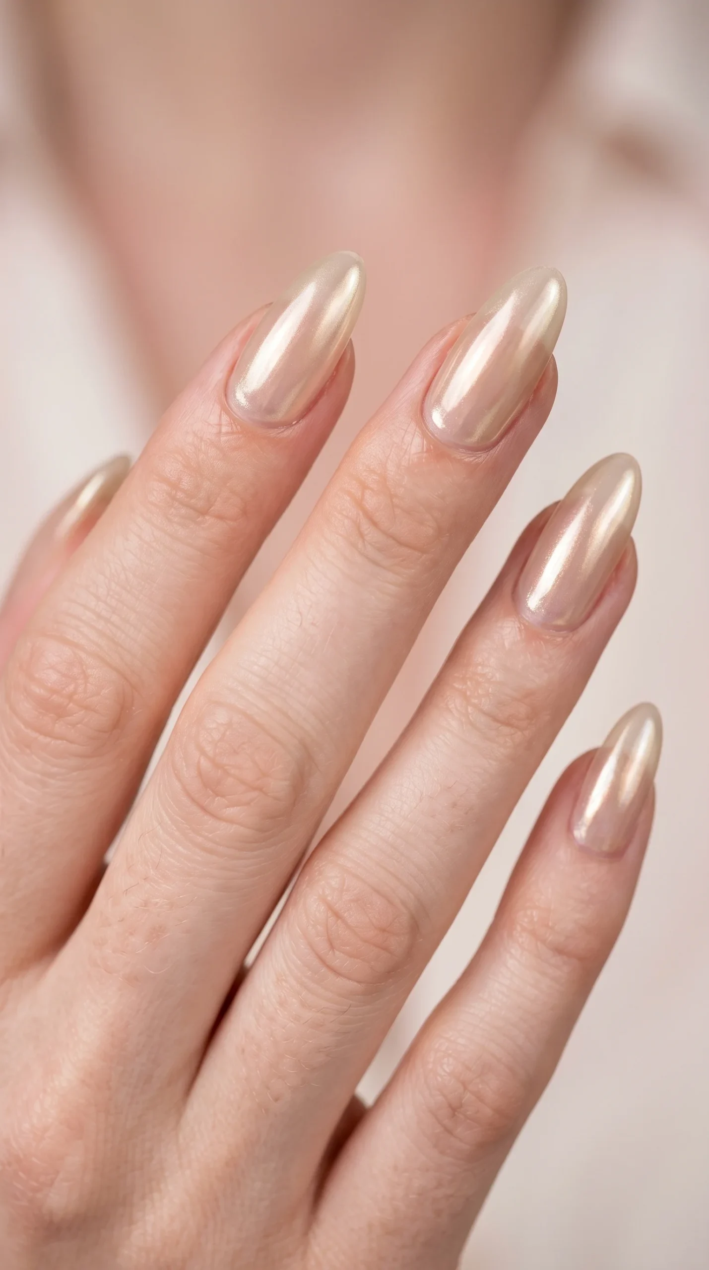 Golden Glazed Donut Nails