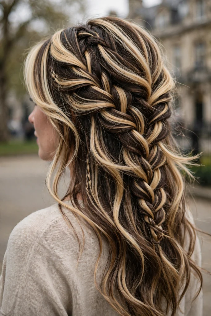Honey Blonde Money Piece.