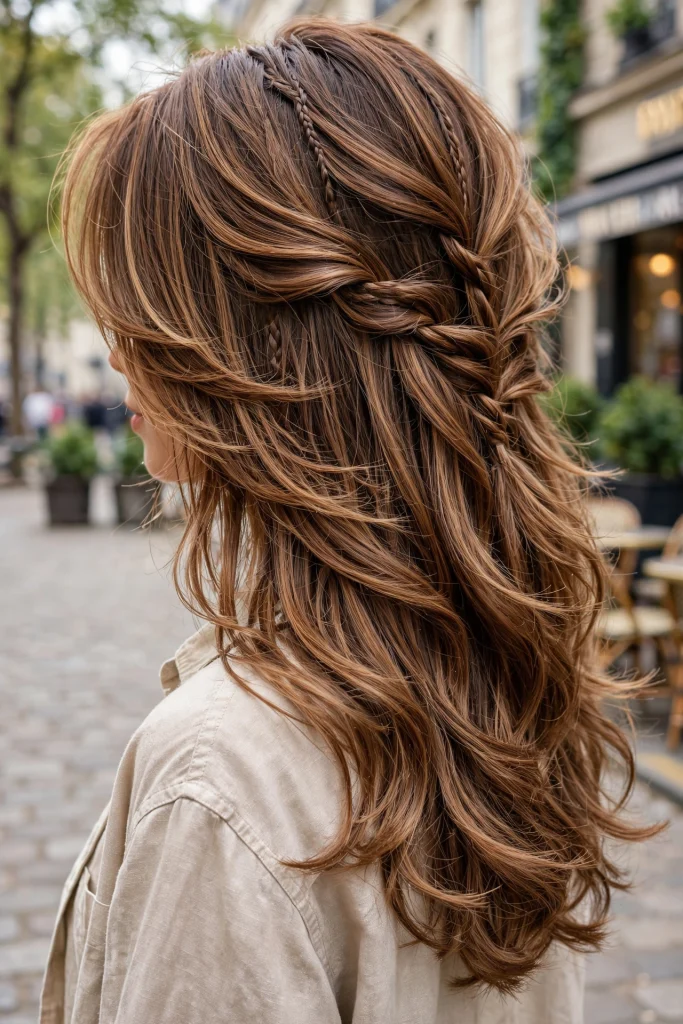 Layered Butterfly Cut.