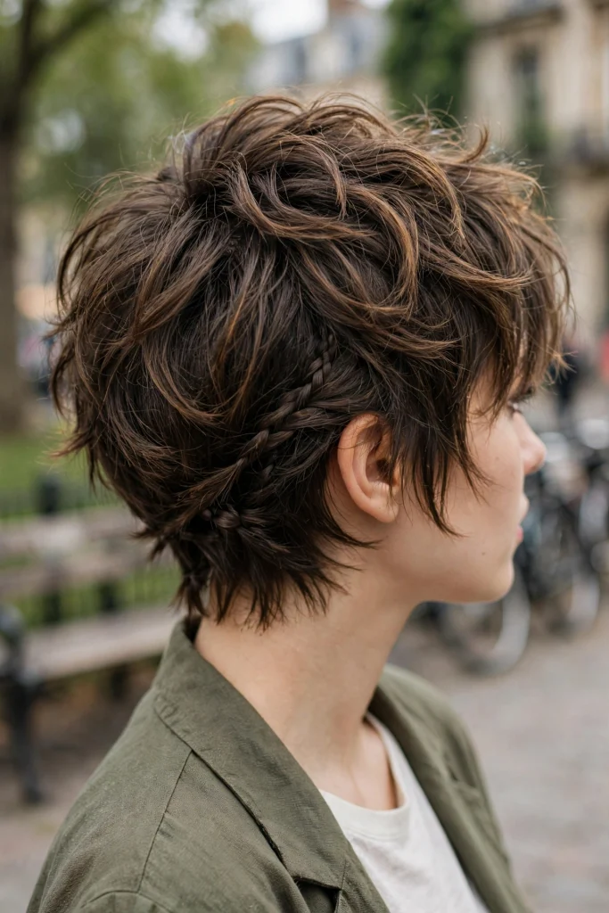 Textured Bixie Cut.